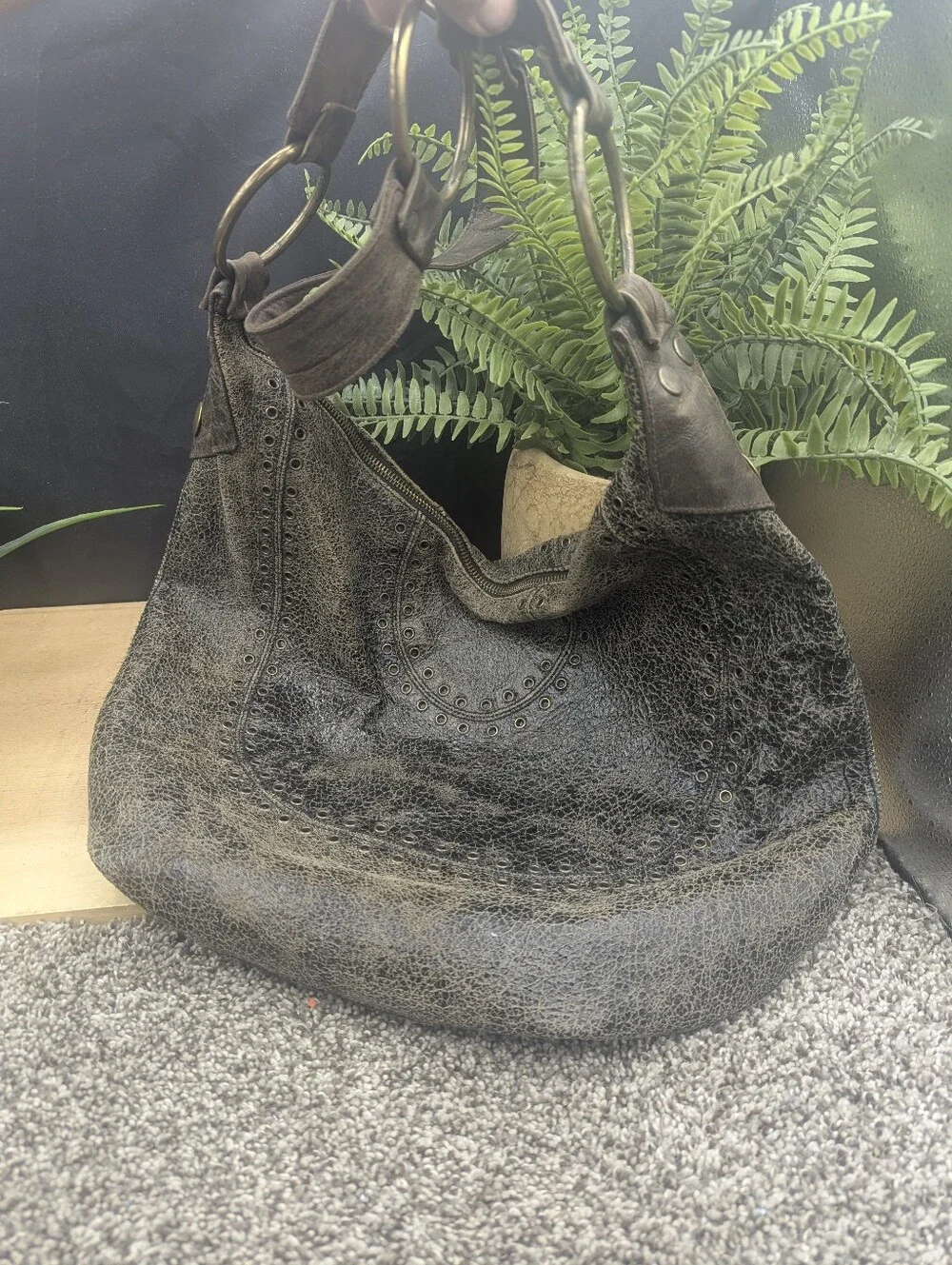 Begeren Distressed Lambskin Hobo Bag ****Price Firm****.   Read*****************